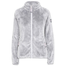(12, Silver Grey) Trespass Womens Soft Fleece Jacket - Telltale