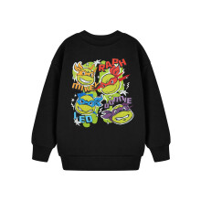 (11-12 Years) Teenage Mutant Ninja Turtles Sweatshirt (Boys Black)