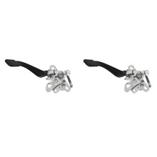 2X 9677035280 Car Accessories Hood Lock for 301 Lock Capot Auto Replacement Parts