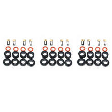 6X Injector Repair Kit Fuel Injector Seal O-Ring Kit Seals Filters for Wrx Sti Legacy 195500-3910 16611-AA510