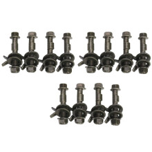 Courbure Ajustable de Cambrure D'Alignement de Quatre Roues de Voiture En Acier de 12Pcs de 14mm Intensité 10.9