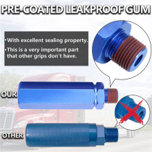 Glad Hands Grips, Gladhand Handle Set for Truck Trailers Service & Emergency Brake Air Hose Easier Coupleling 4 Pair