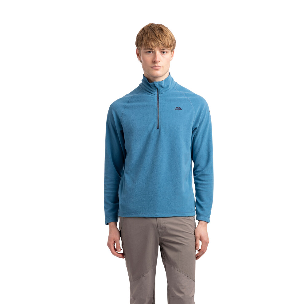 Trespass (Xs, Bondi Blue) Mens Fleece Top - Blackford