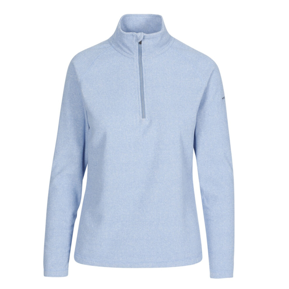 Trespass (12, Denim Blue) Womens 1/2 Zip Fleece Jacket Meadows