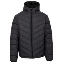 (L, Dark Grey Marl) Trespass Mens Padded Casual Jacket Coat Didmarton