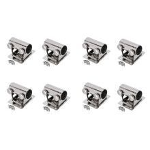 8x Parasol Balcony Bracket Stainless Steel Fishing Case Adjustable Umbrella Stand Fishing Box Umbrella Holder