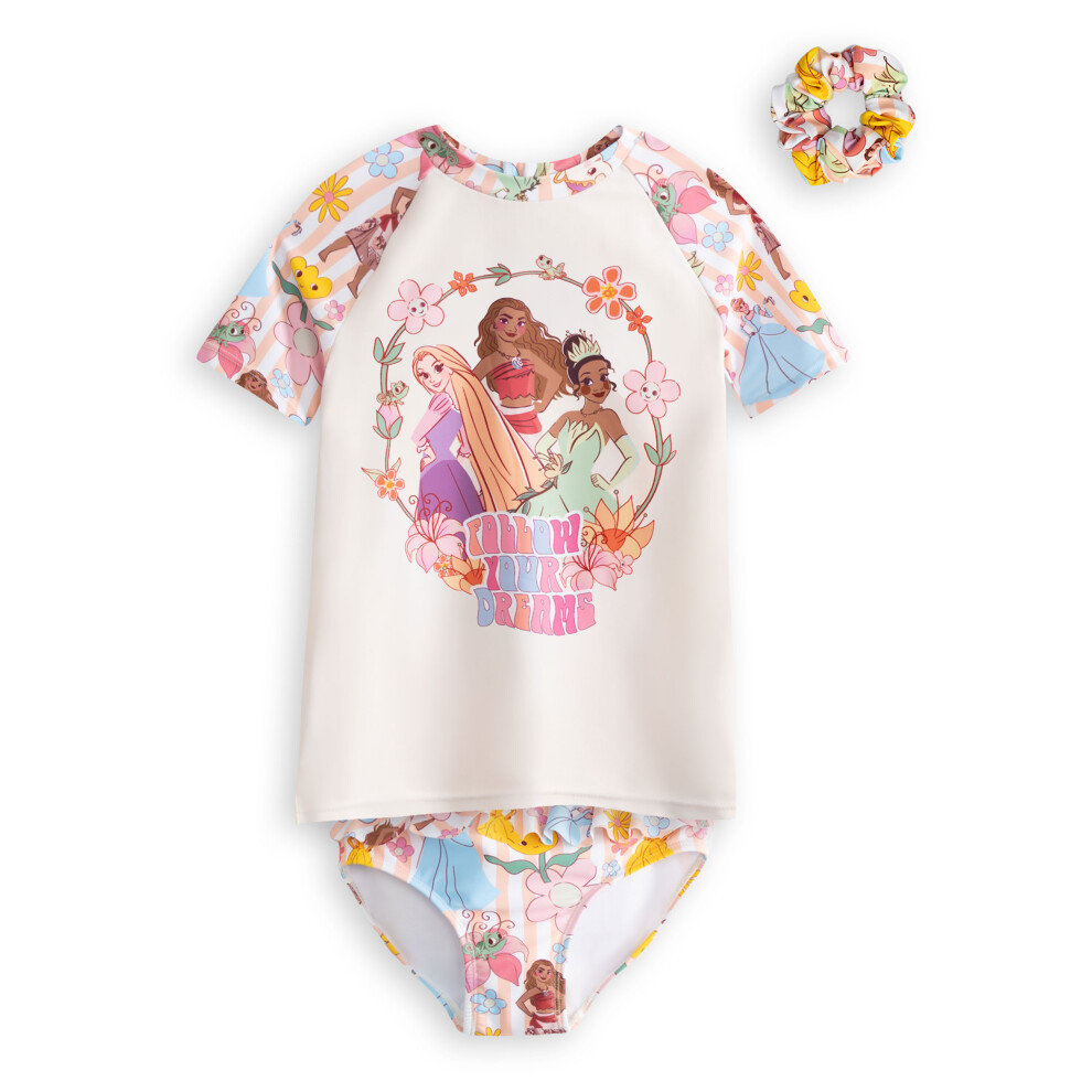 Disney (4-5 Years) 3 Piece Swim Set (Girls Pink)