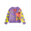 SpongeBob SquarePants (Medium) SpongeBob SquarePants Cardigan (Womens Purple) 1