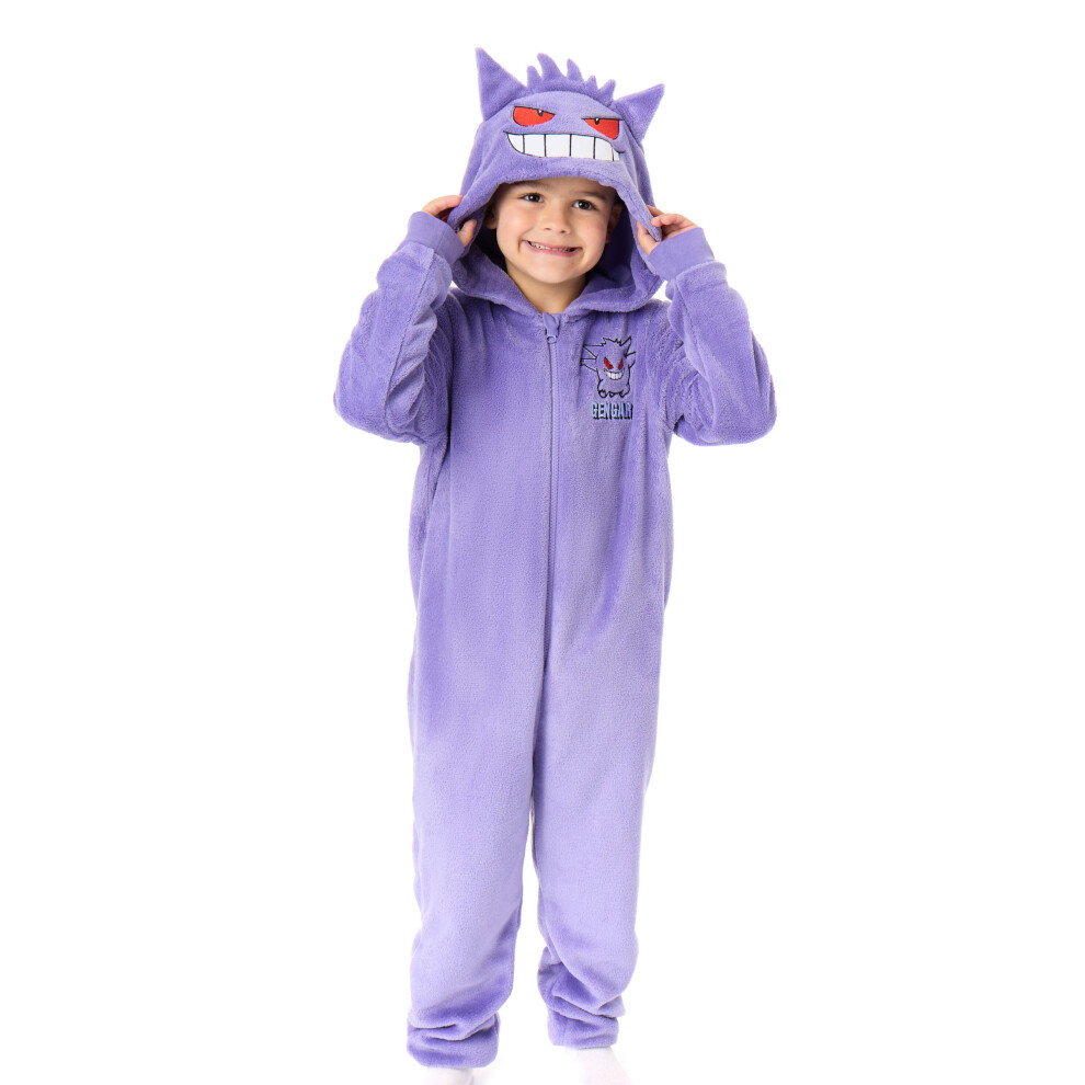 Pokémon (11-12 Years) Pokemon Onesie (Boys Purple)