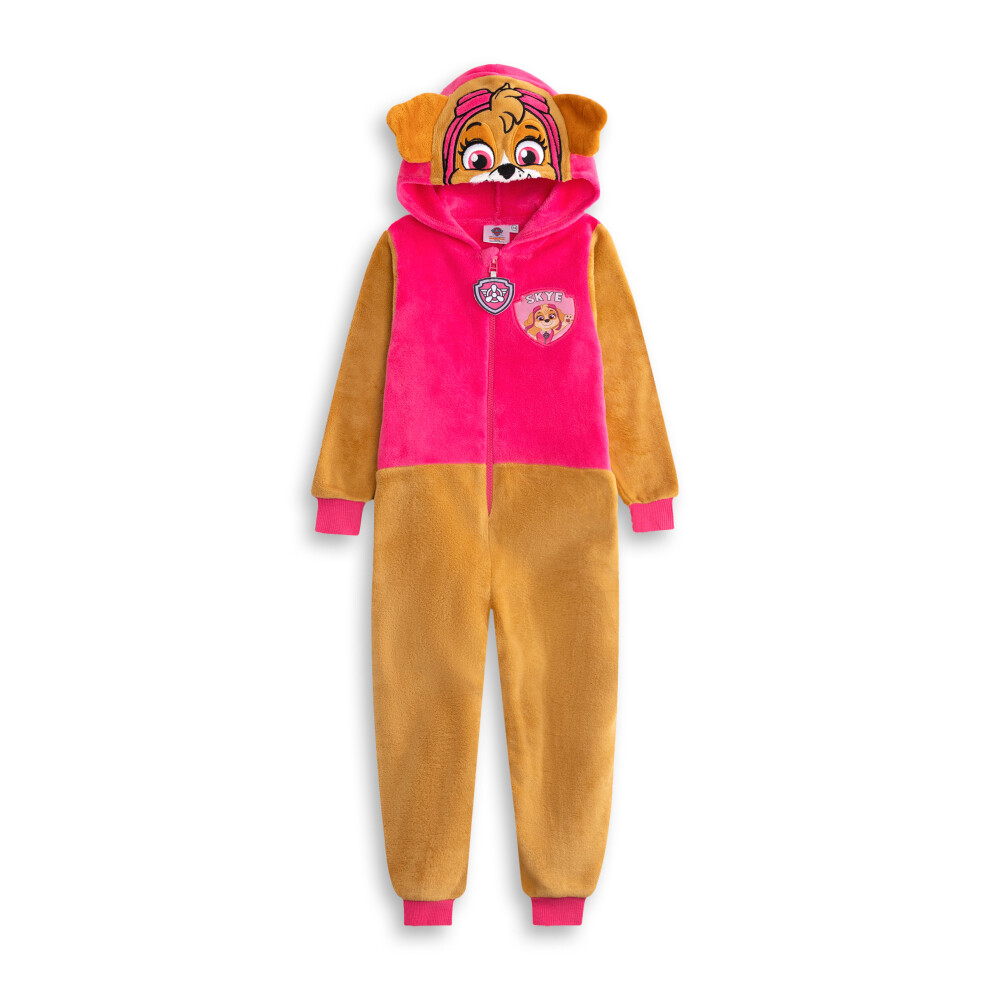Paw Patrol (5-6 Years) Onesie (Girls Multicoloured)