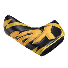 2X Golfclub Blade Putter Cover Headcover Met PU-Lederen Sluiting, Ja Golfaccessoires Met Bedrukte Patroon