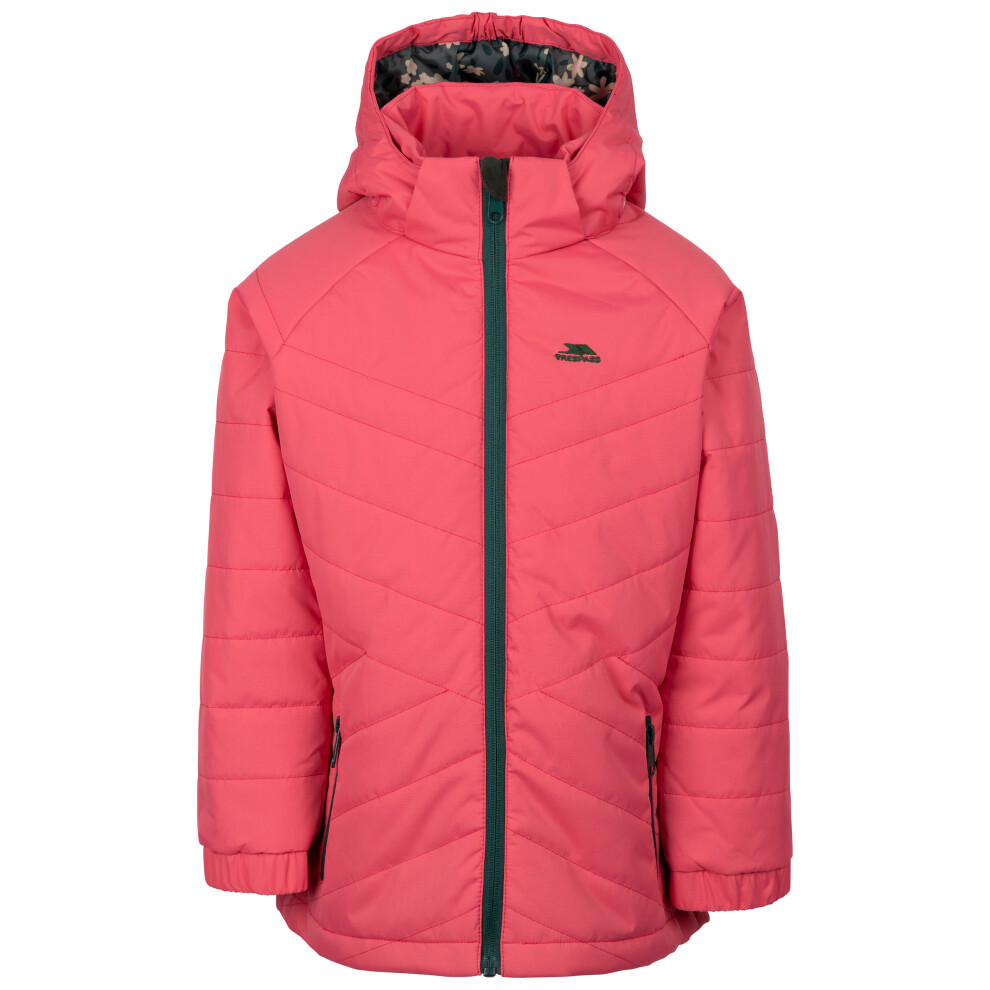 Trespass (11-12 Years, Strawberry) Kids Quilted Padded Casual Jacket Andee