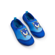 (13 UK Child) Sonic the Hedgehog Aqua Shoes (Boys Blue)