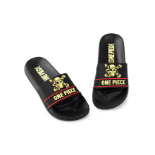 (4 UK Child) One Piece Sliders (Boys Black)