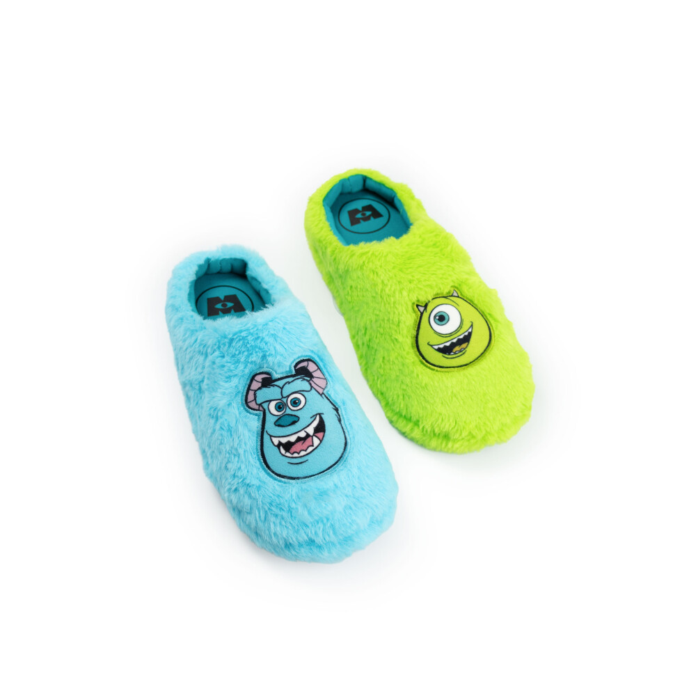 Disney (3-4 Uk) Monsters Inc Mule Slippers (Womens Multicoloured)