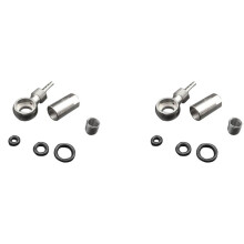2X Bicycle Cable End Set Hose Banjo Connector for LEVEL RED HRD ETAP S900 ELIXIR with Olives& Sealing Ring