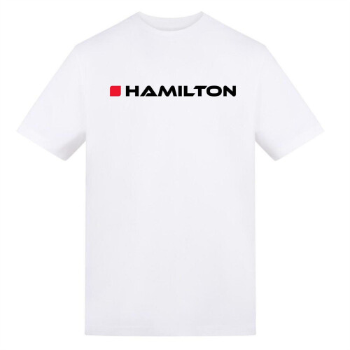 Hamilton (M, White) Hamilton Mens Hamilton Formula 1 T-Shirt