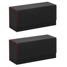 2X Card Toploader Storage,Trading Cards Holding Box for 300+ Cards Top Loader for Magic Cards Baseball Trading Cards