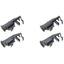 4Pcs Windshield Washer Spray Nozzle Black Fit for Korando C New Actyon 2011+ 7842334000
