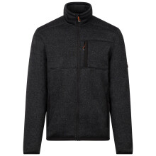 (L, Black Marl) Trespass Mens Full Front Zip Fleece - Bramall