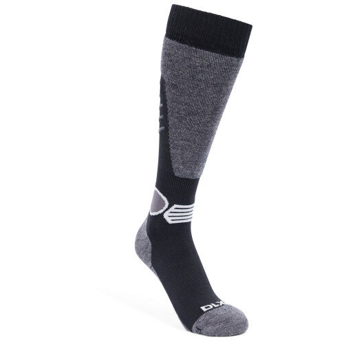 Trespass (7/11, Black) DLX Comfort Fit Ski Socks - Anselm