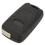 4X 3 Button Keyless Entry Remote Control Folding Flip Car Key Fob Shell Case Combo Compatible with  I20 I30 7