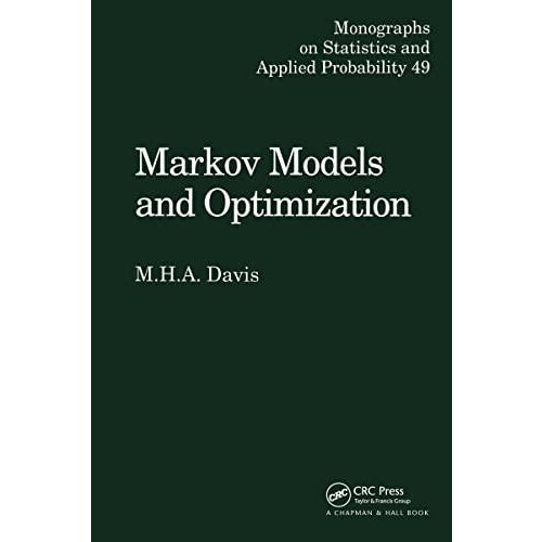 Markov Models Optimization by M.H.A. Davis Hardcover Book