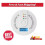 Abus Carbon Monoxide Detector Warning Alarm Sensor LED Digital Battery Powered 1