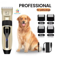 Dog Professional Hair Clipper Electrical Grooming Trimer for Pets USB Rechargble