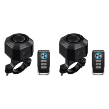 2X Fiets Alarmsysteem Fiets Alarmsysteem met Afstandsbediening Draadloze Motorfiets Fiets Tracker Anti-Diefstal Fiets Alarm