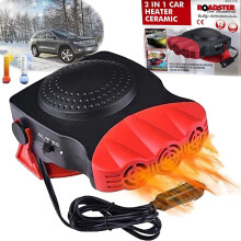 NEW 2 IN 1 CAR HEATER CERAMIC 12 VOLT COOLING FAN 150 WATT VAN SUMMER WINTER
