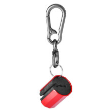 (Red) Rod Clip Wearable Fishing Rod Holder