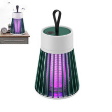 (green Rechargeable) 2024 New Portable USB Rechargeable Radiationless Mosquito Killer Lamp