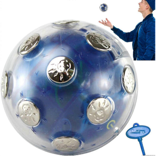 (Blue) Electric Shock Ball Fun Party Game Toy Gift