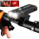 (With USB Taillight) Waterproof USB Rechargeable Front Bike Light 4 Modes Red Warning Taillight 1