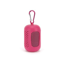 (rose red) Toalla deportiva transpirable con caja de almacenamiento para el interior del gimnasio Yoga Gray
