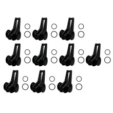 (black) Durable Fishing Hook Organizer for Tackle Box - Keep Your Hooks Secure