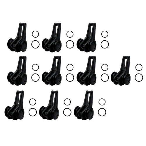 (black) Durable Fishing Hook Organizer for Tackle Box - Keep Your Hooks Secure