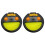 (2 sets) Outdoor Throwing Catching Ball Game with Rackets Hand Grasping Interaction Toy 1 Set 1