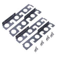 (12 racks) Fishing Rod Rack Horizontal Support 6/12-Rod Wall Ceiling Mount for Garage Storage