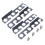 (12 racks) Fishing Rod Rack Horizontal Support 6/12-Rod Wall Ceiling Mount for Garage Storage 1