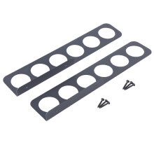 (6 racks) Fishing Rod Rack Horizontal Support 6/12-Rod Wall Ceiling Mount for Garage Storage