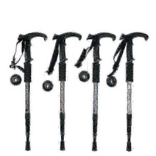 (blue) Poles de trekking ajustables para la aventura al aire libre