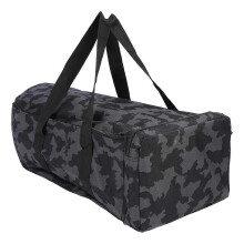 (Black Camouflage) Portable Waterproof Fishing Bait Boat Bag 1000D Oxford Cloth Tackle Case