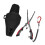 (Rubber suit) Multitool Pliers Sheath Coiled Lanyard Line Cutter Ring Opener Hook Remover Multicolor 1
