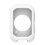(White) Quick Install Shock Absorbing Cycling Computer Case Lightweight Outdoor Biking Essential Black 1