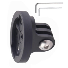 (Bundle 1) Stable Bike Computer Holder Front Light Bracket Camera Stand for Action Camera Multicolor