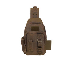 (Khaki) Strong Univ Fishing Pack Multi-Compartment Shoulder Strap Wilderness Essential Army Green