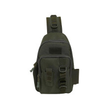 (Green) Strong Univ Fishing Pack Multi-Compartment Shoulder Strap Wilderness Essential Army Green