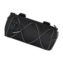 (Black) Waterproof Large Capacity Bike Handlebar Bag Front Storage Replacement for Cycling Black
